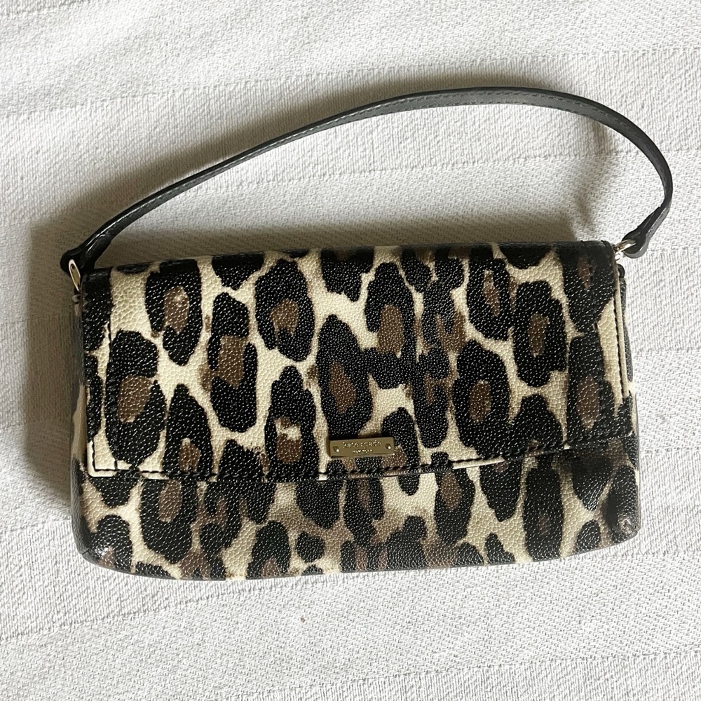 KATE SPADE Leopard Print Shoulder Bag